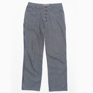 Autobody Lillian Hickory Stripe Pants.